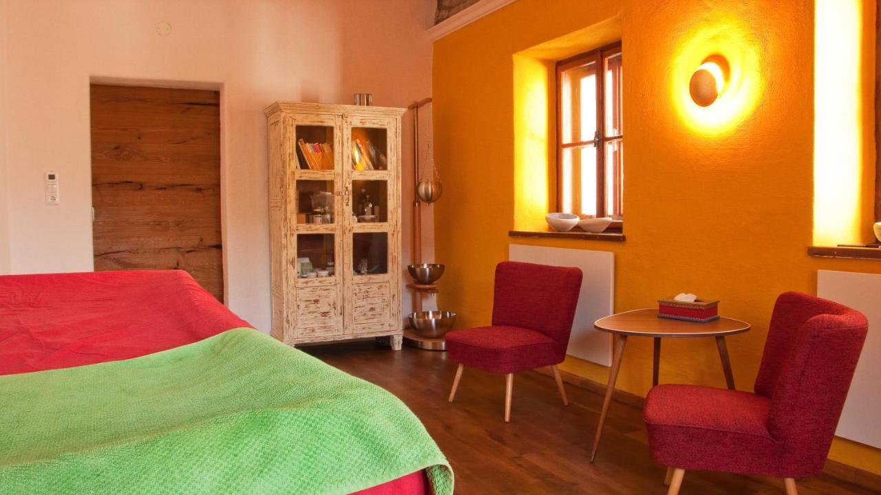 Tauglerei Appartement Malve In Den Zauberbergen Санкт-Коломан Экстерьер фото